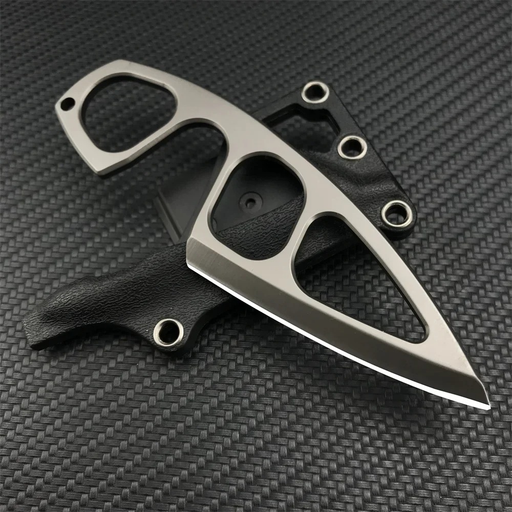 Edc Carry Fixed Blade Knife - Pisau Leher Keras Berkualitas Tinggi dengan