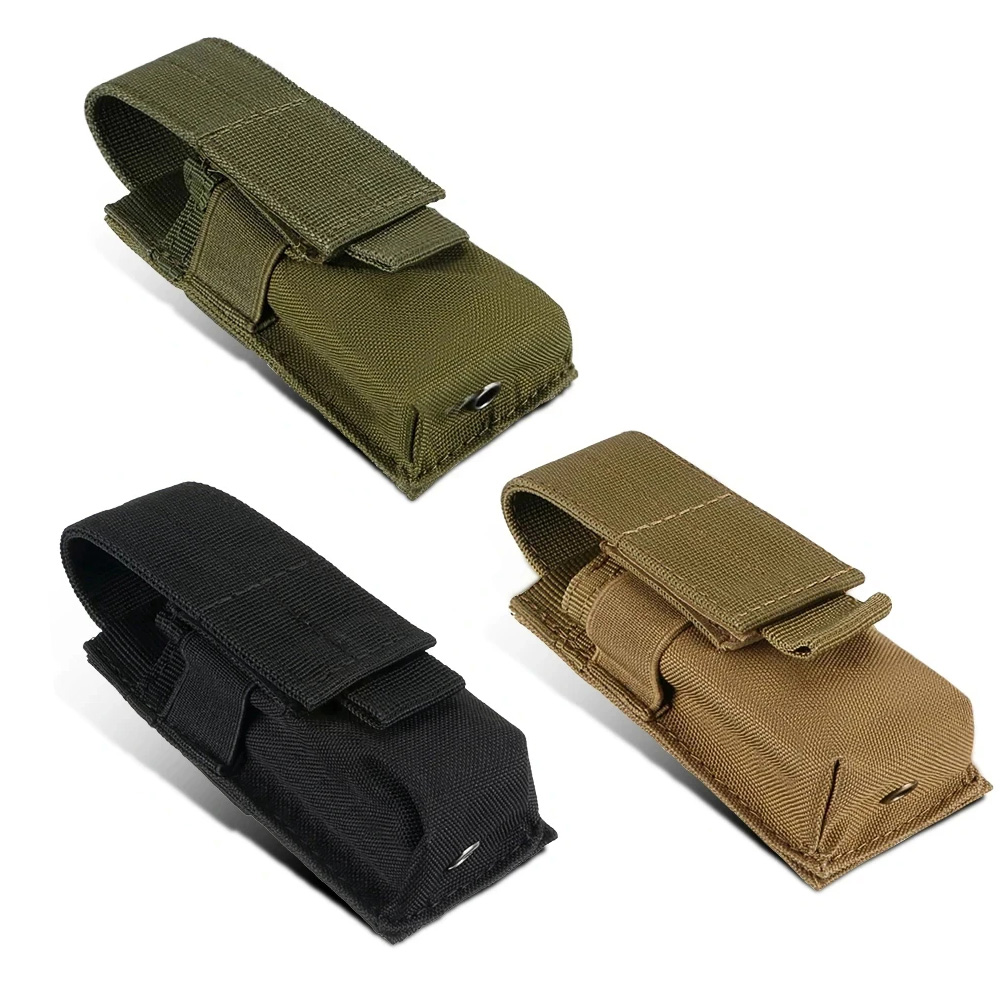 Edc Carry Knife - Kantong Pinggang MOLLE Modular: Senter/Tempat Mag/Pisau