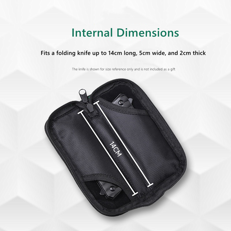 Edc Carry Pocket Pouch - Sarung Pisau Portabel, Kantong Pisau Lipat