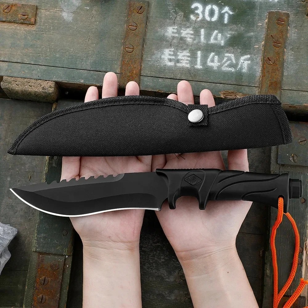 Pisau EDC Survival Camping Ser - Edc Carry Fixed Blade Knife ulasan dan harga