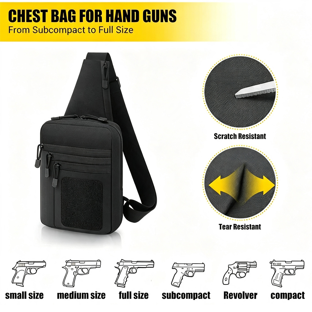 Tas Dada untuk Menyimpan Pisto - Edc Carry Gun ulasan dan harga