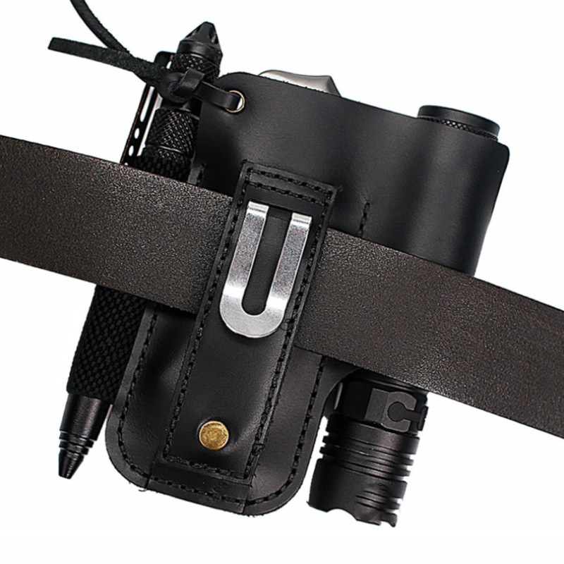 Sarung Alat Senter Kulit EDC M - Edc Carry Knife ulasan dan harga