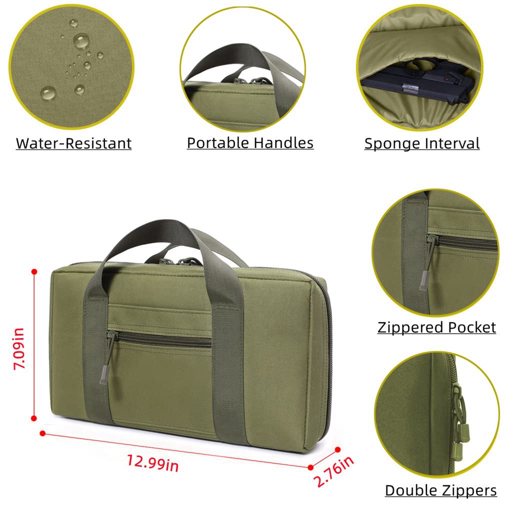 Tas Senjata Taktis untuk Pisto - Edc Carry Gun ulasan dan harga