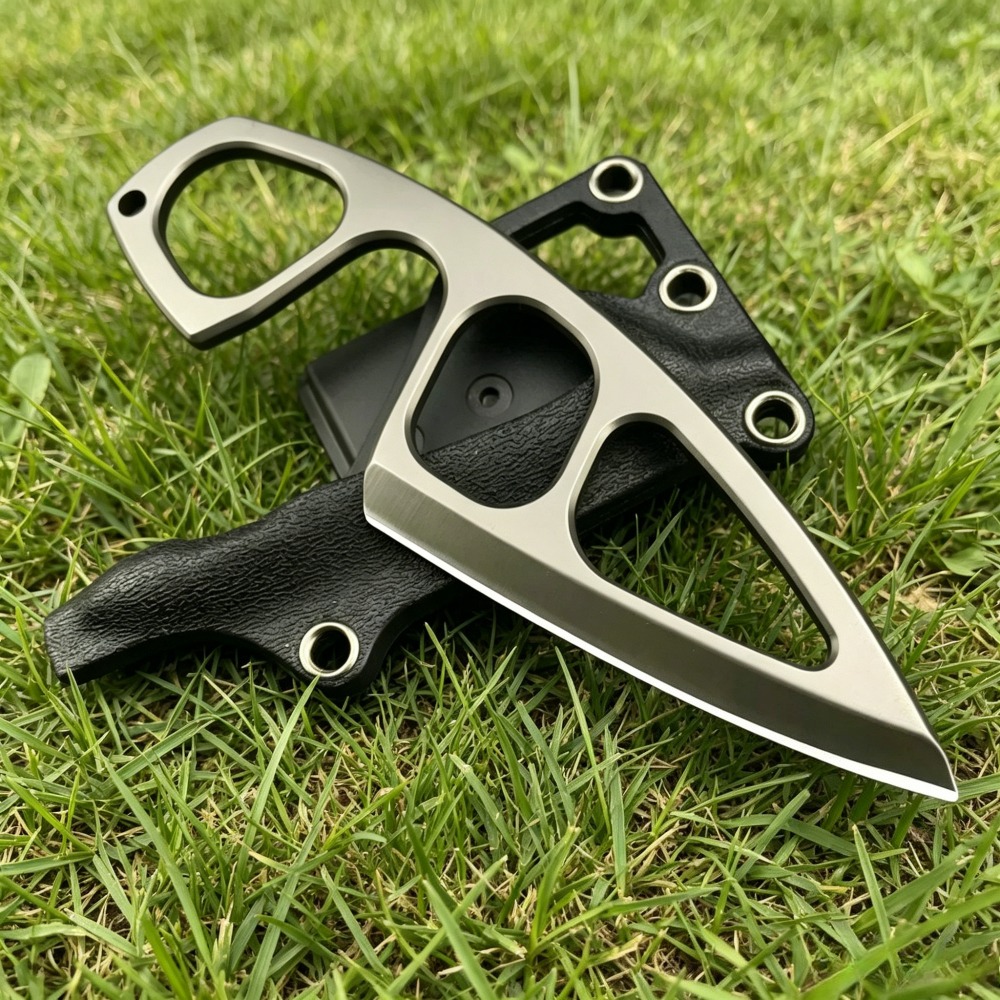 Pisau Leher Keras Berkualitas  - Edc Carry Fixed Blade Knife ulasan dan harga