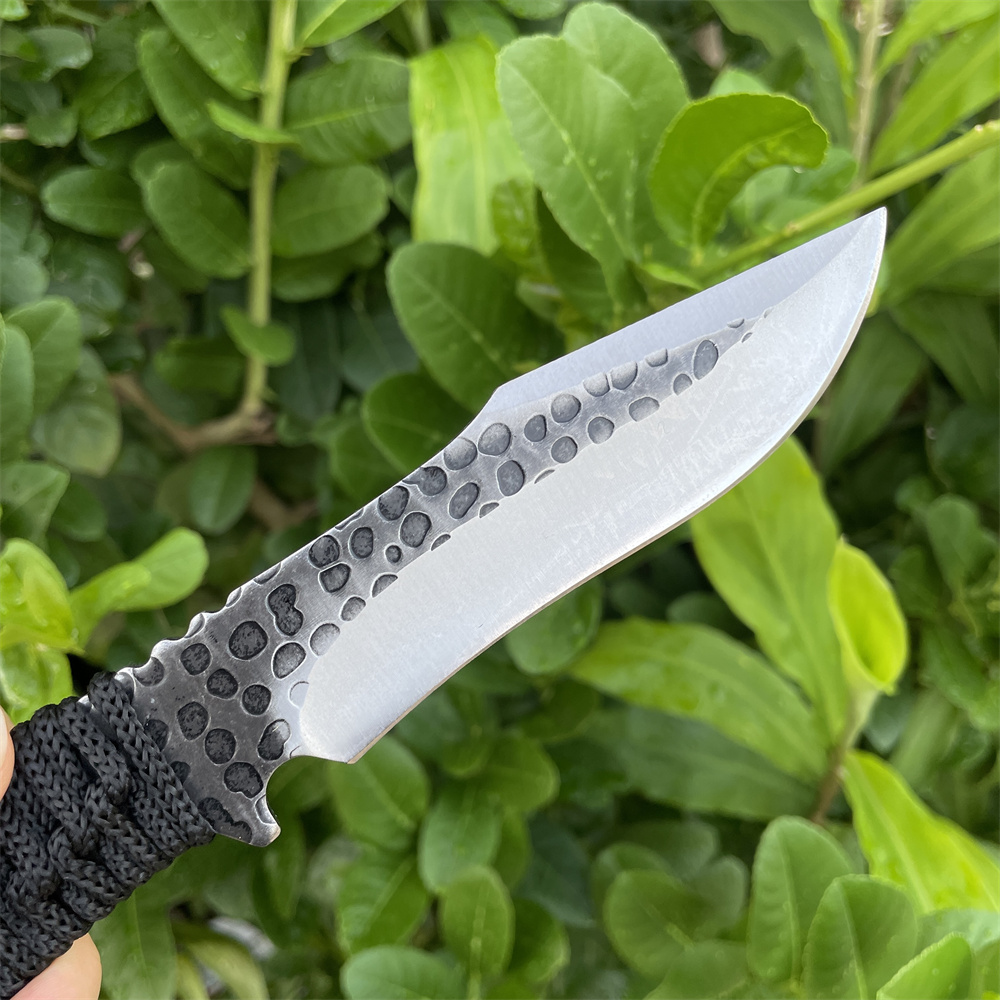 Pisau Saku Bilah Baja 8cr13mov - Edc Carry Fixed Blade Knife ulasan dan harga